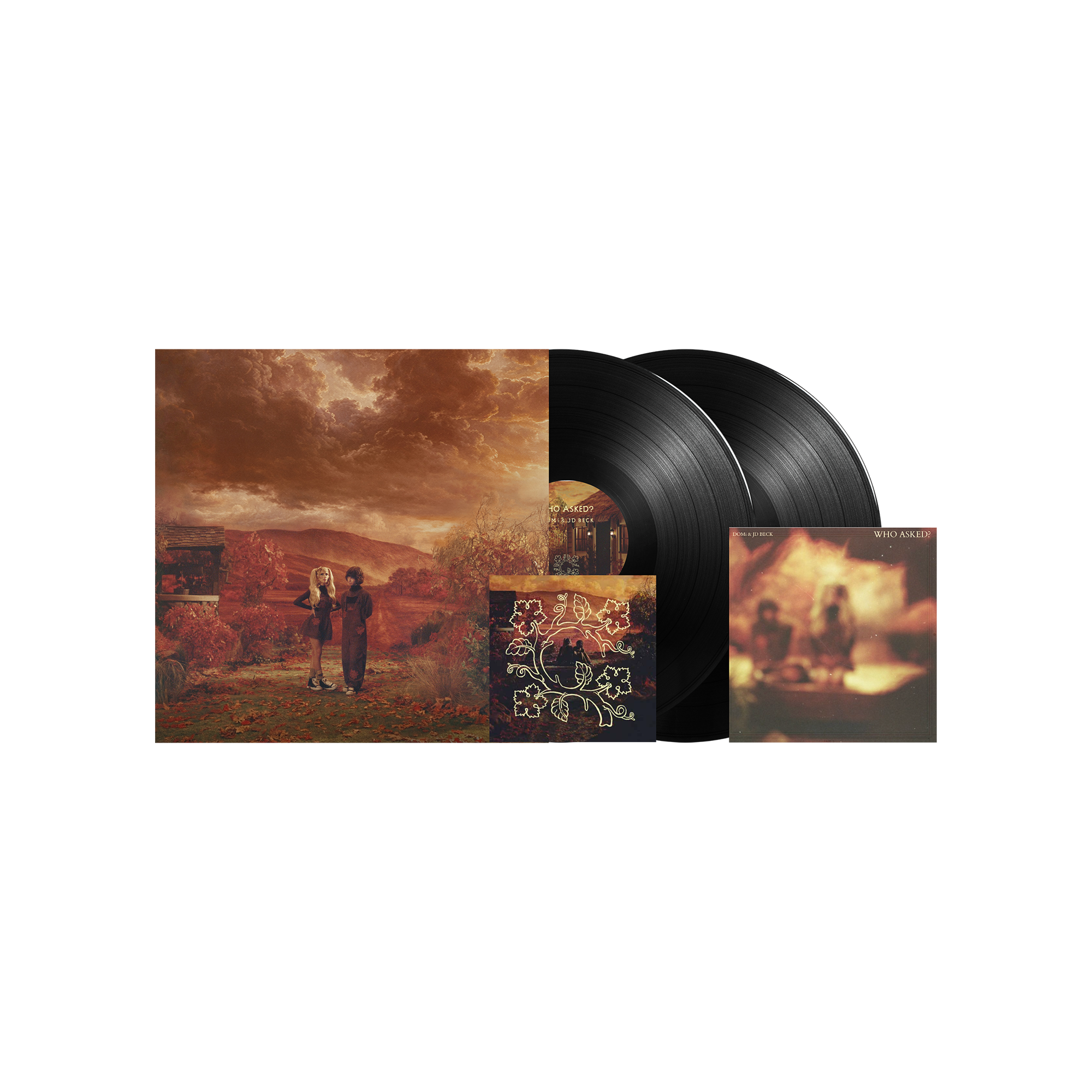 WHO ASKED? - Signed 180g Black 2LP